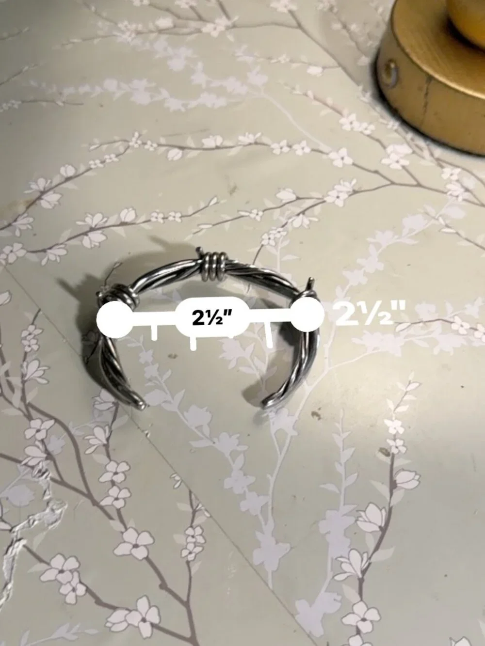 Stainless steel barbed wired  bracelet unisex